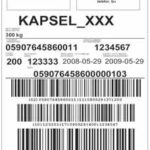 etykieta logistyczna